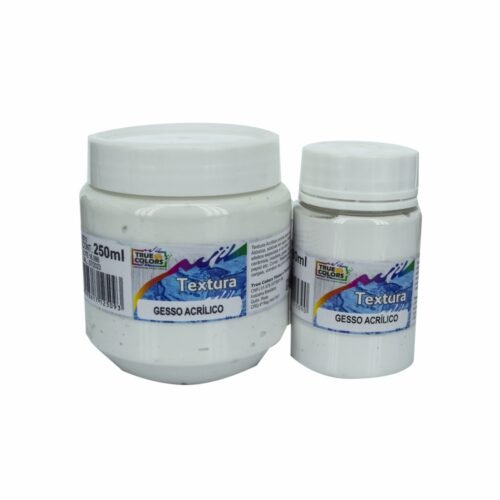 Gesso Acrílico True Colors Tintas e Texturas Brasil